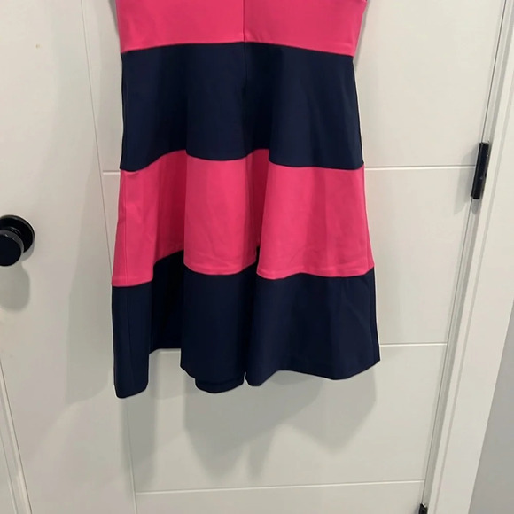 Banana Republic blue and pink dress size  4 - Picture 8 of 9